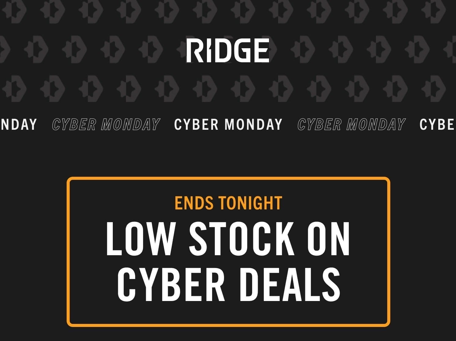 LOW STOCK ON CYBER DEALS