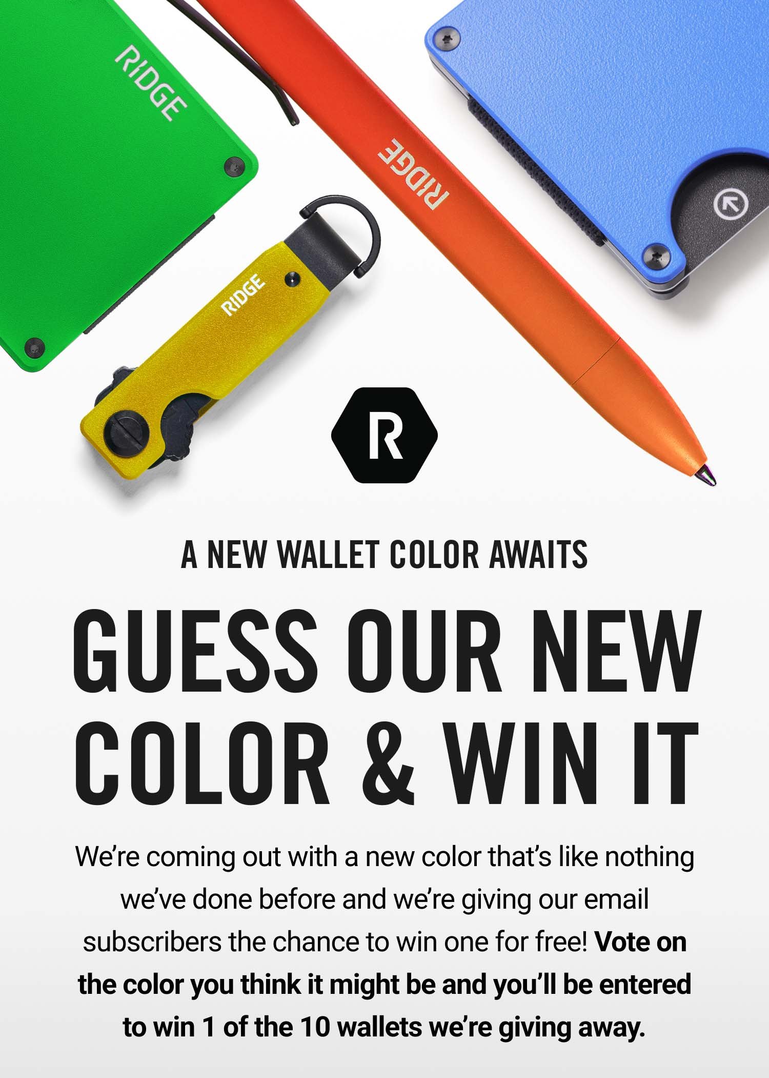 Guess our new color & Win it