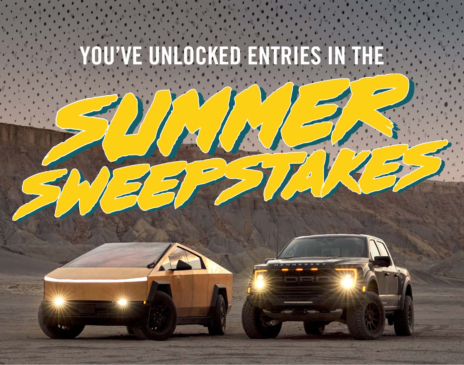 You've Unlocked Entries In the Summer Sweepstakes