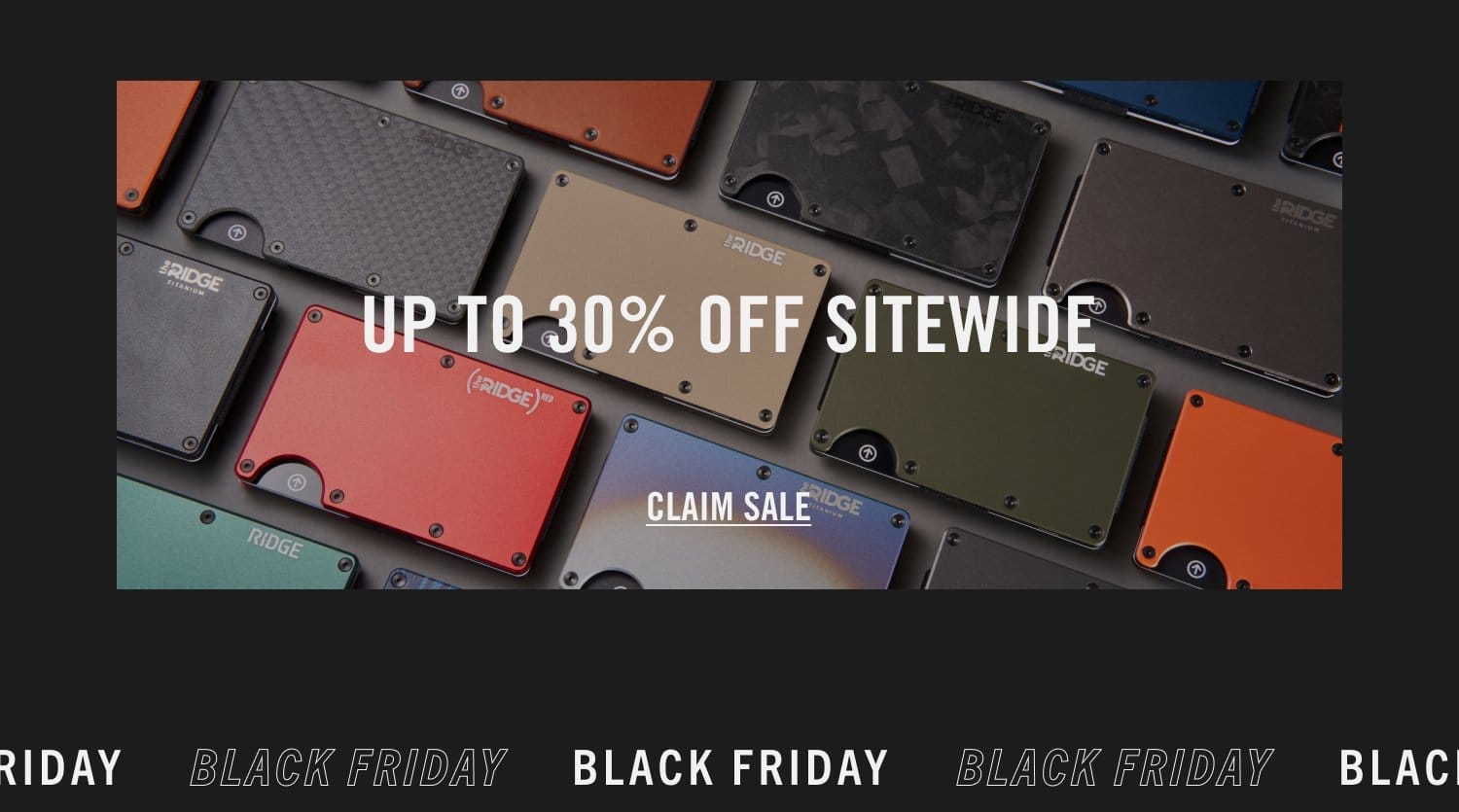UP TO 30% OFF SITEWIDE