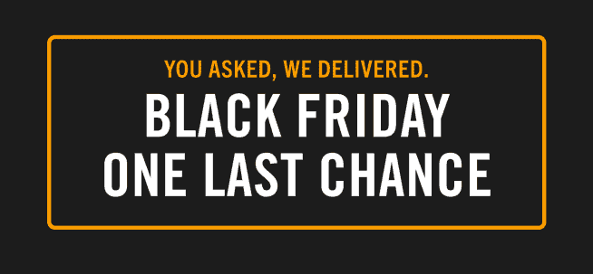 Black Friday - One Last Chance