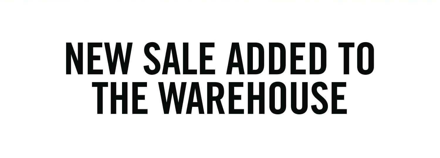 New Sale Added to The Warehouse