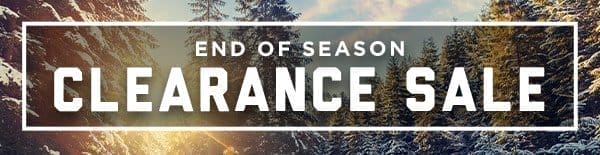 End of Season Clearance Sale