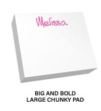 Big and Bold Large Chunky Pad