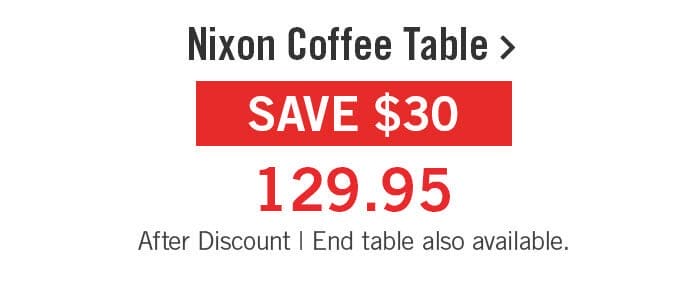 Nixon Coffee Table.