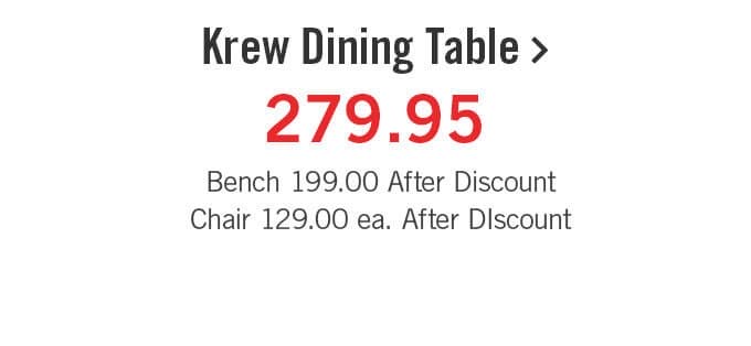 Krew Dining Table.