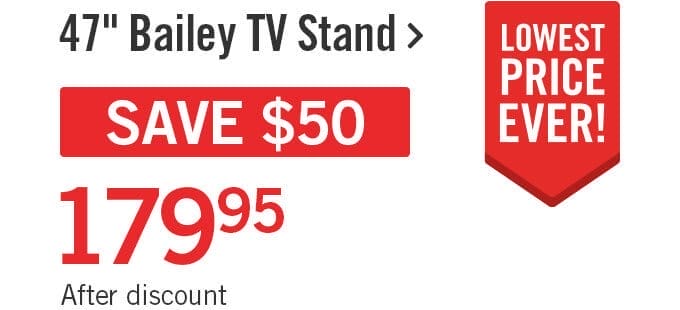 47" Bailey TV Stand.