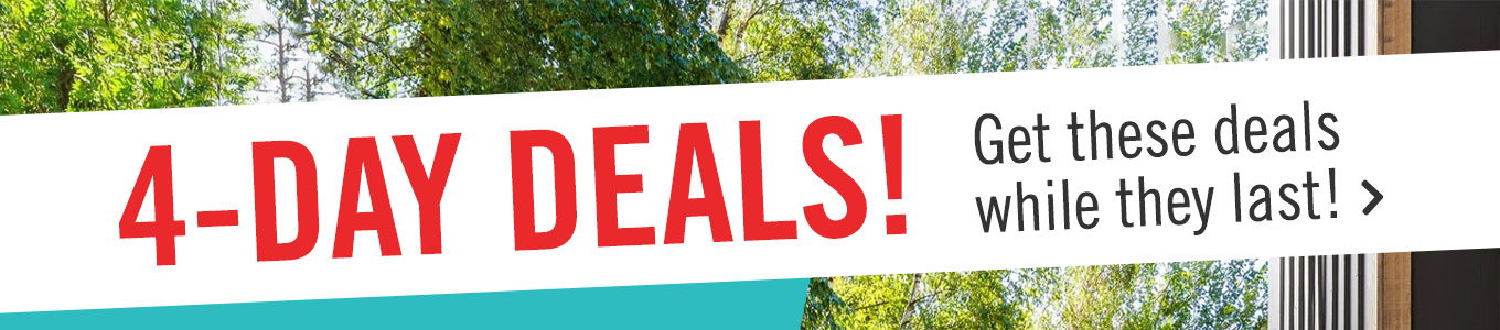 4-Day Deals - Get these deals while they last!