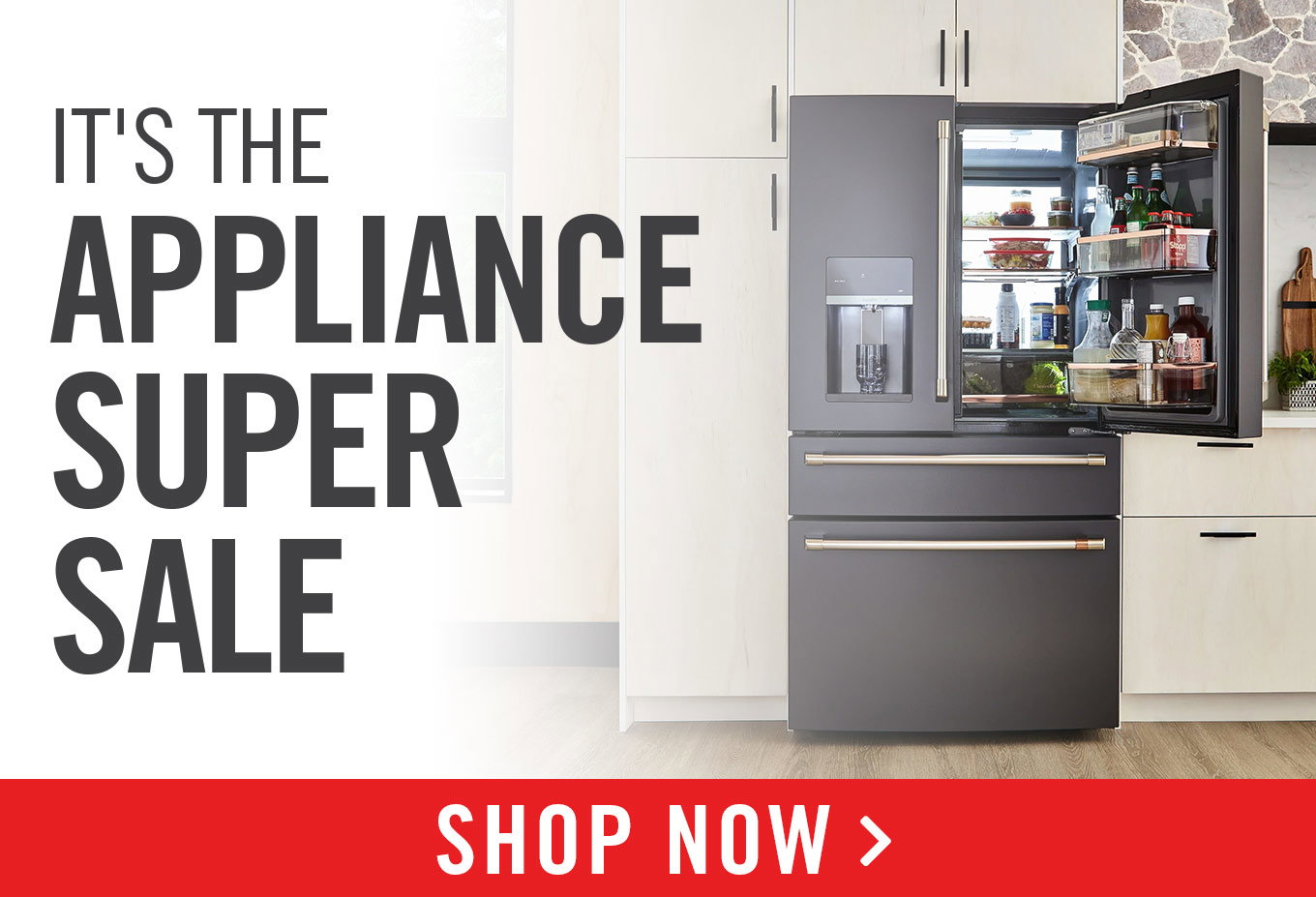 Appliance Super Sale.