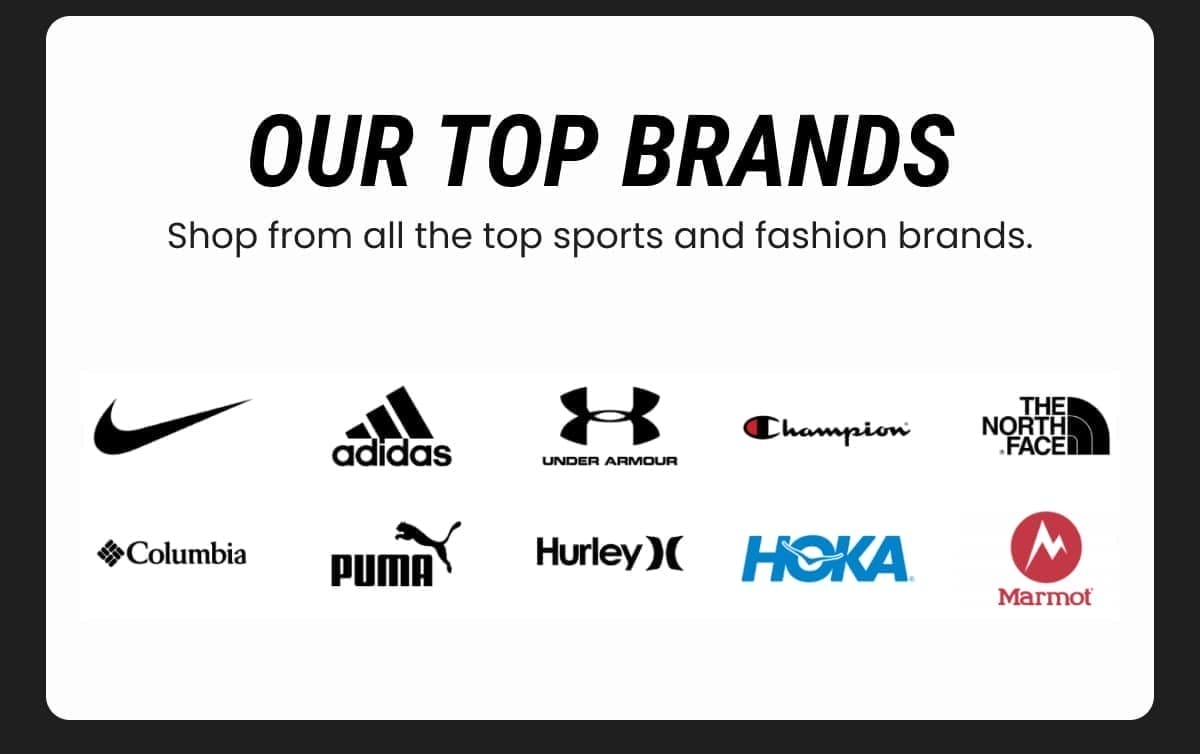 OUR TOP BRANDS
