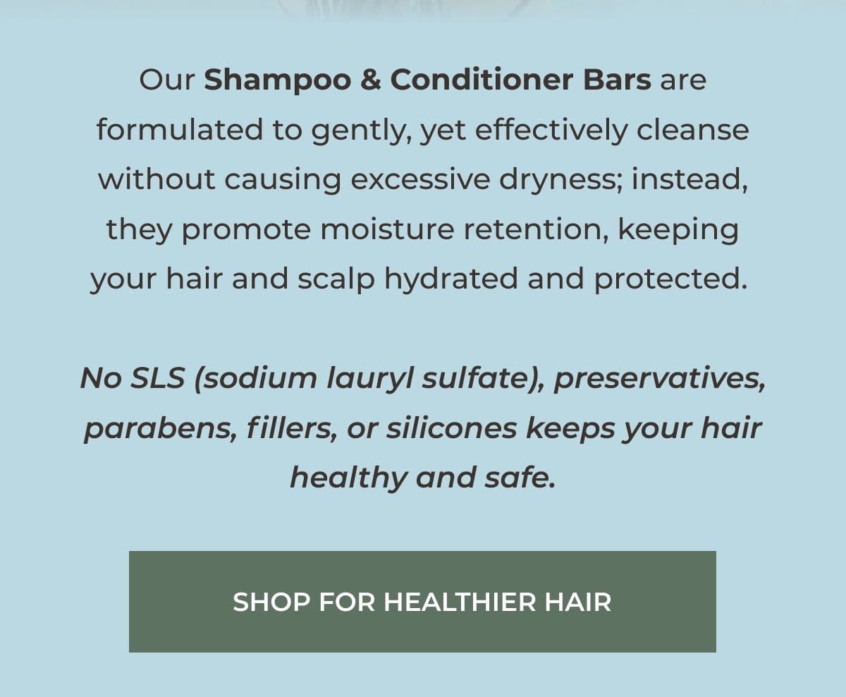 Shop for healthier hair