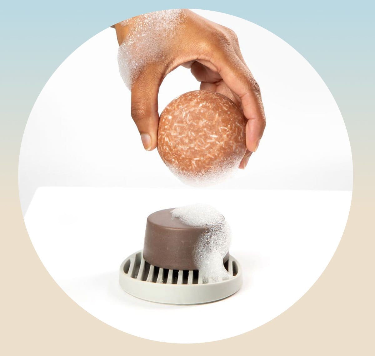 Shampoo & Conditioner Bars are made with cleansing, moisturizing, conditioning, and protective properties, contributing to healthier, more manageable hair.