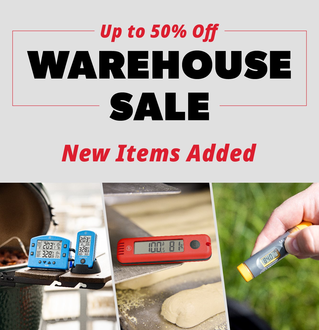 Spring Warehouse Sale - Up to 50% Off