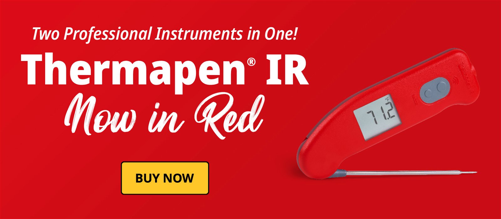 NEW Thermapen IR in Red