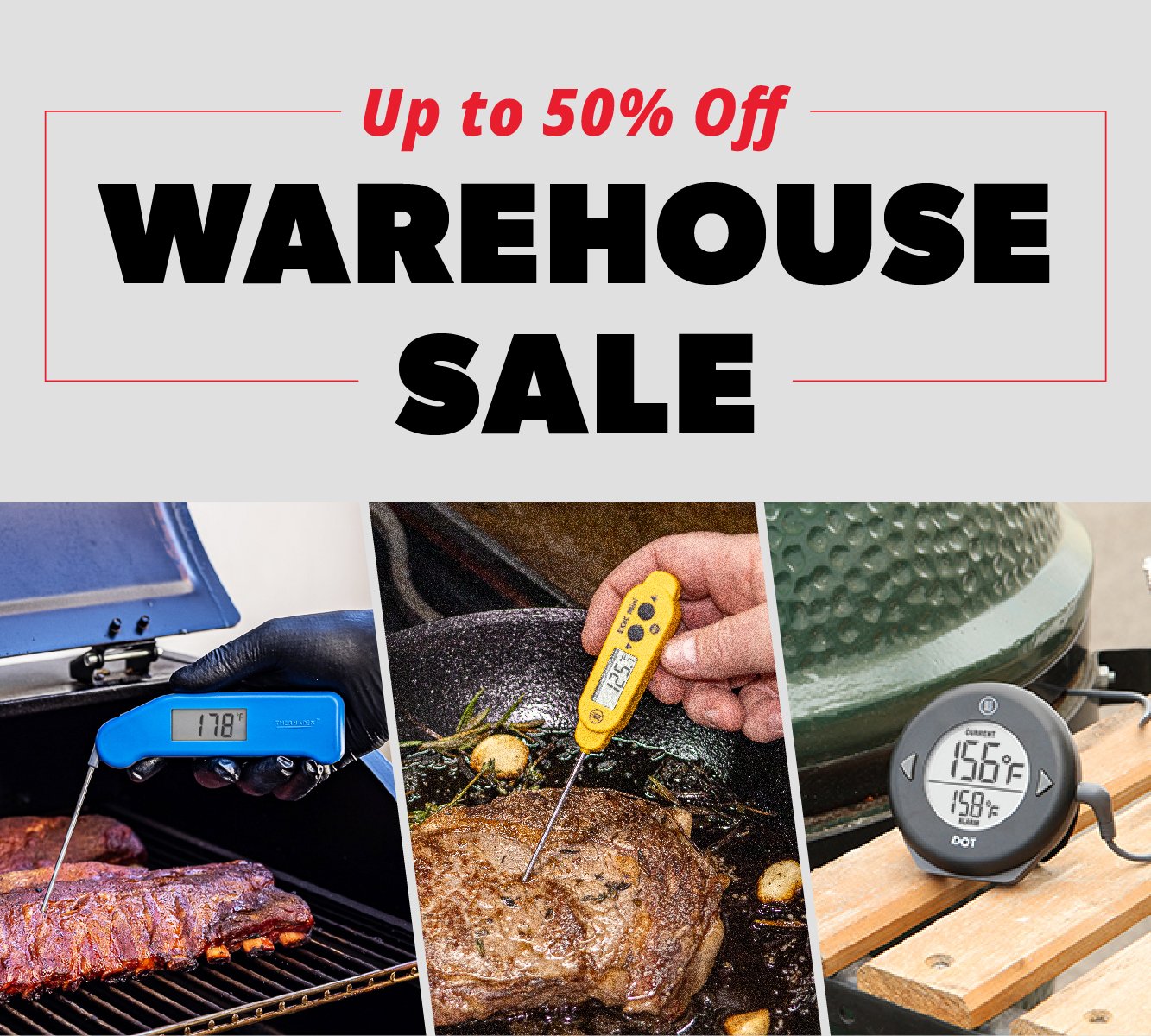 Spring Warehouse Sale - Up to 50% Off