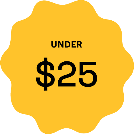 SHOP UNDER \\$25