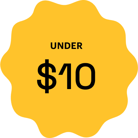 SHOP UNDER \\$10