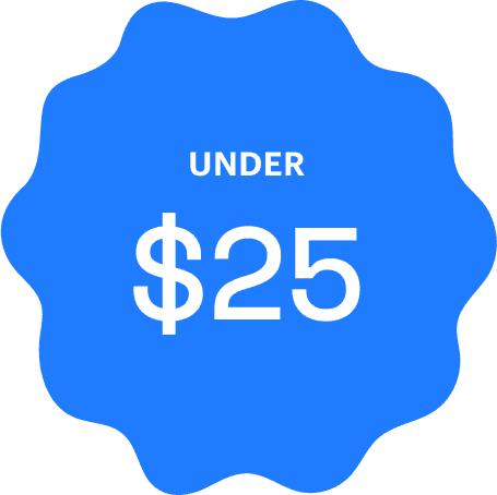 SHOP UNDER \\$25