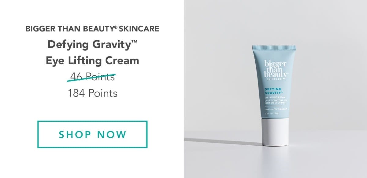 defying gravity eye lifting cream