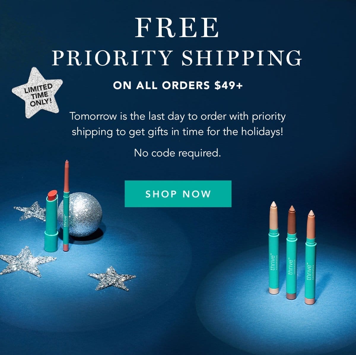 Free Priority Shipping