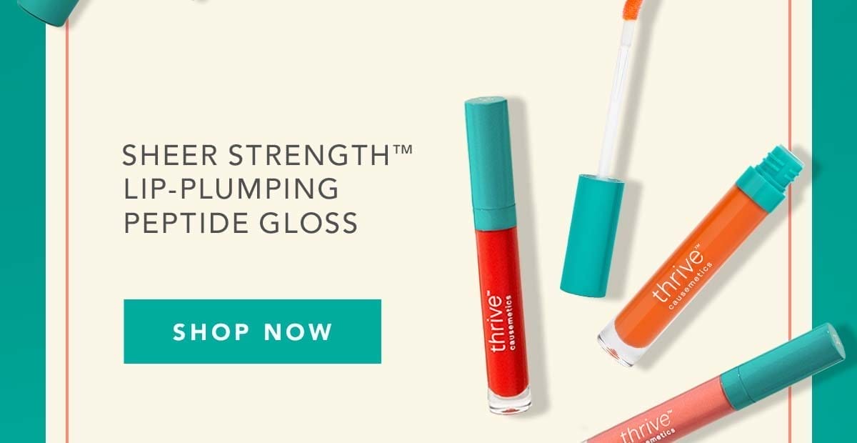 Sheer Strength™ Lip-Plumping Peptide Gloss