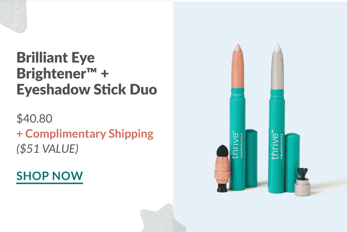 Brilliant Eye Brightener + Eyeshadow Stick Duo