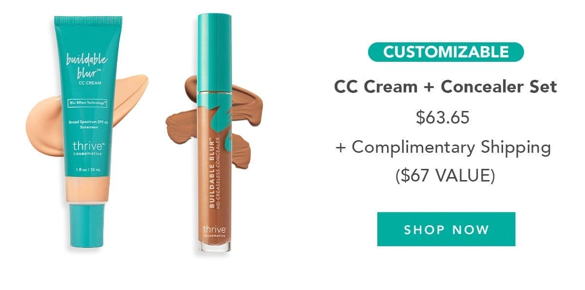 CC Cream and Concealer Set