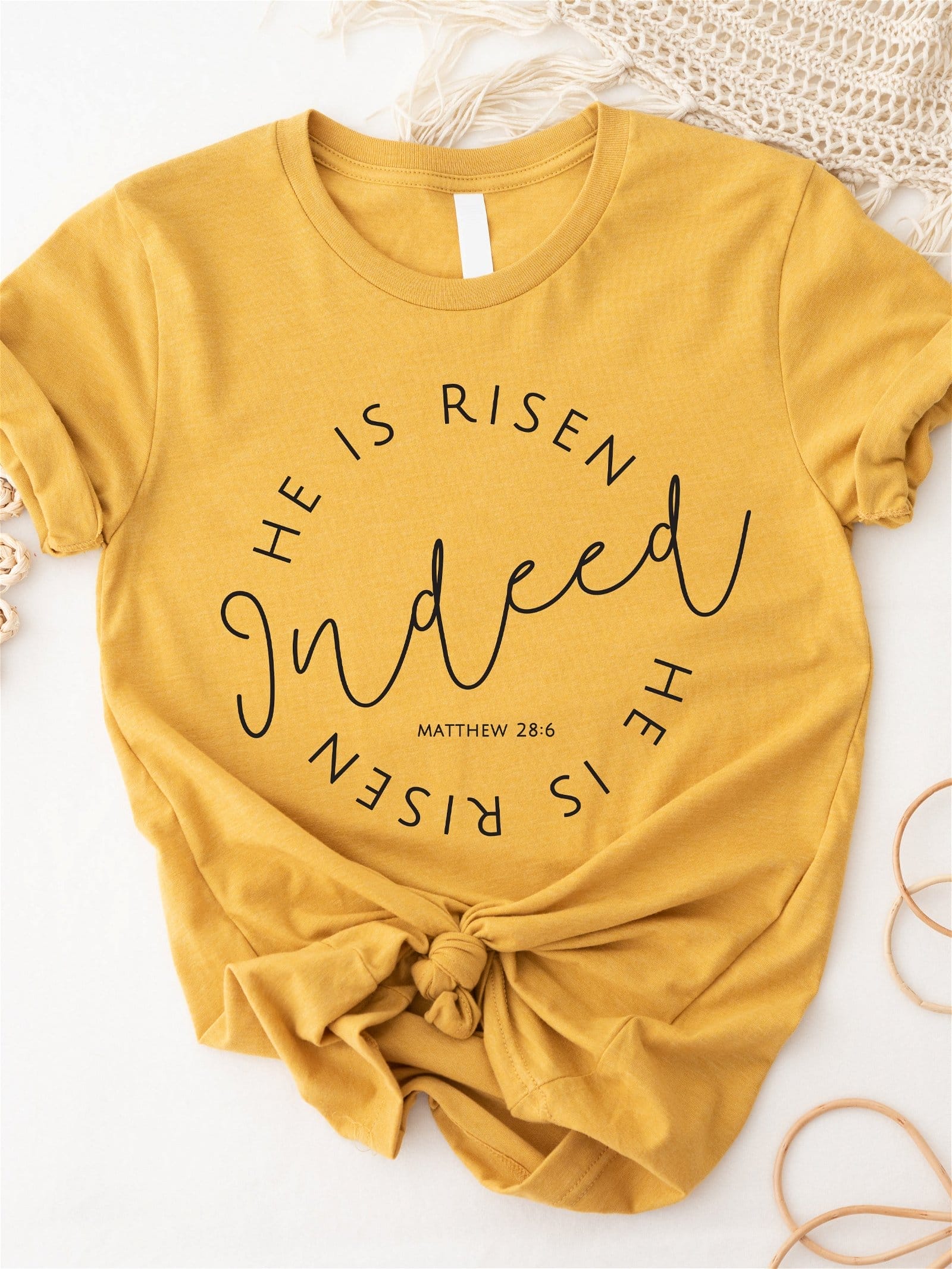 He is Risen Indeed Graphic Tee