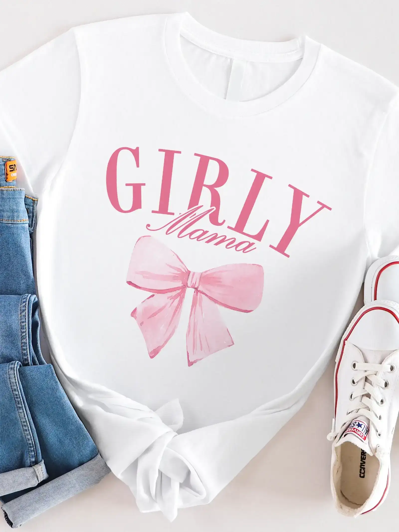 Girly Mama Coquette Graphic Tee