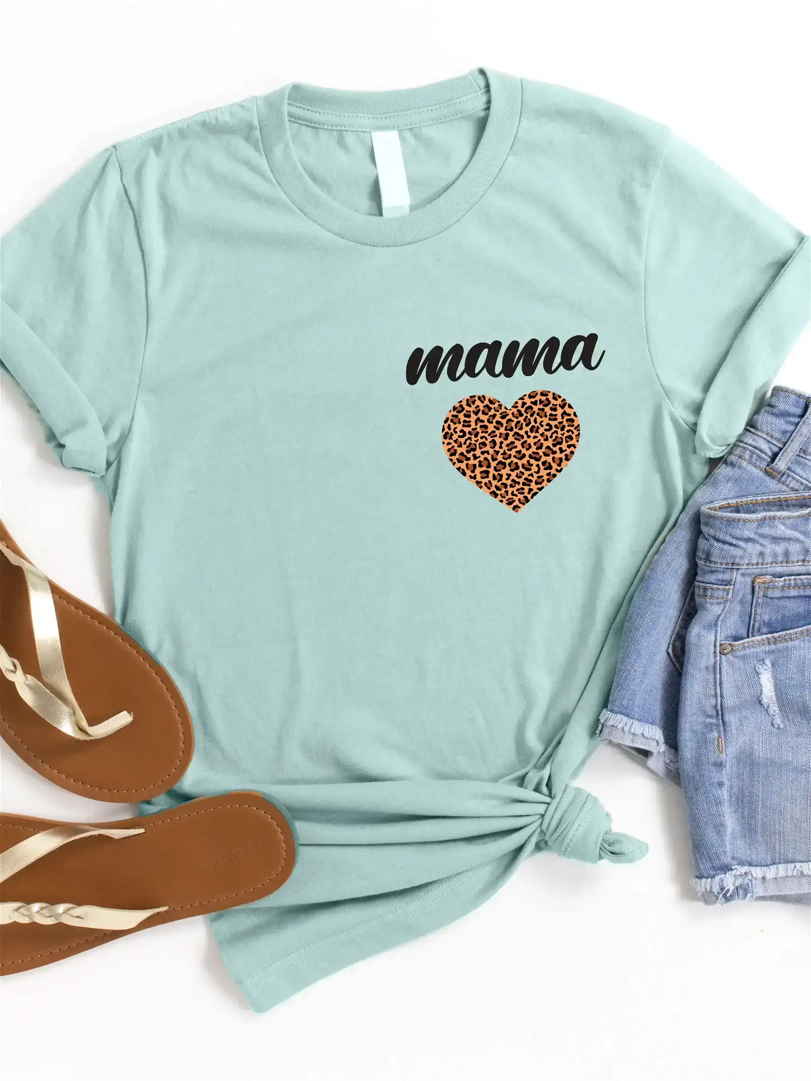 Mama Heart Graphic Tee