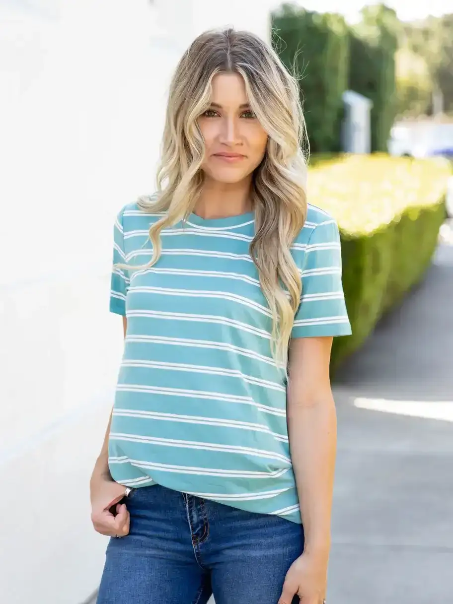 Stripe Ariana Top