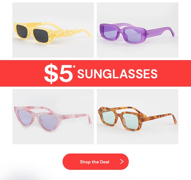 Get \\$5 Sunglasses