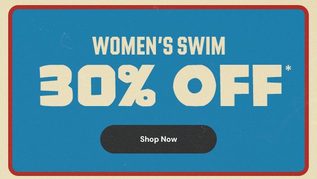 30% Off Women's Swim