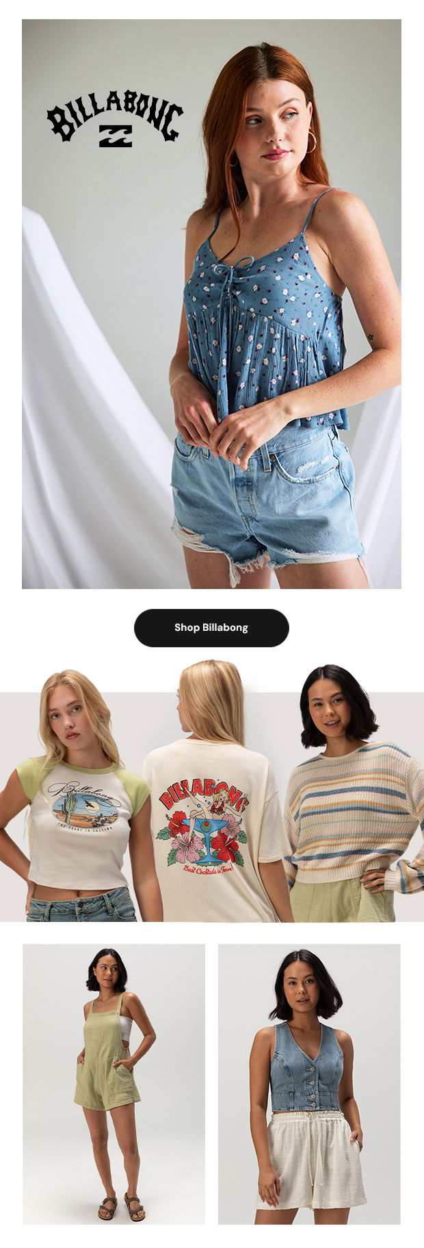 Shop New Billabong