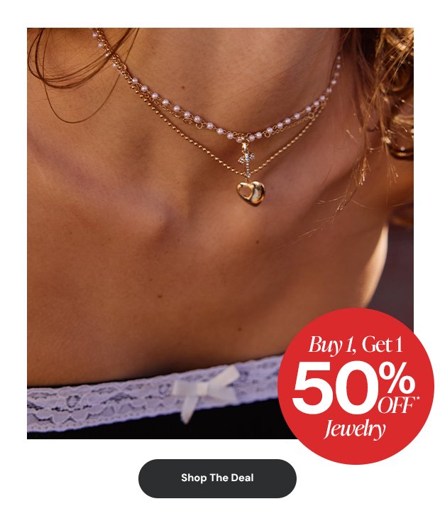 BOGO 50% Off Jewelry