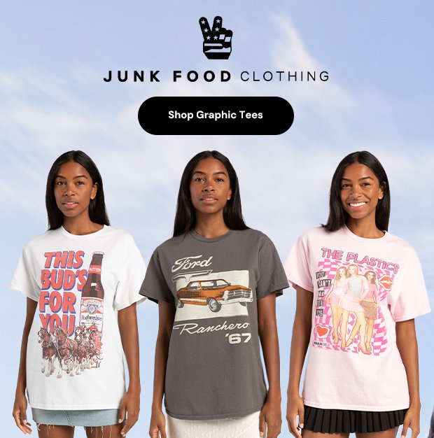 Shop New Brand JUNK FOOD CLOTHING