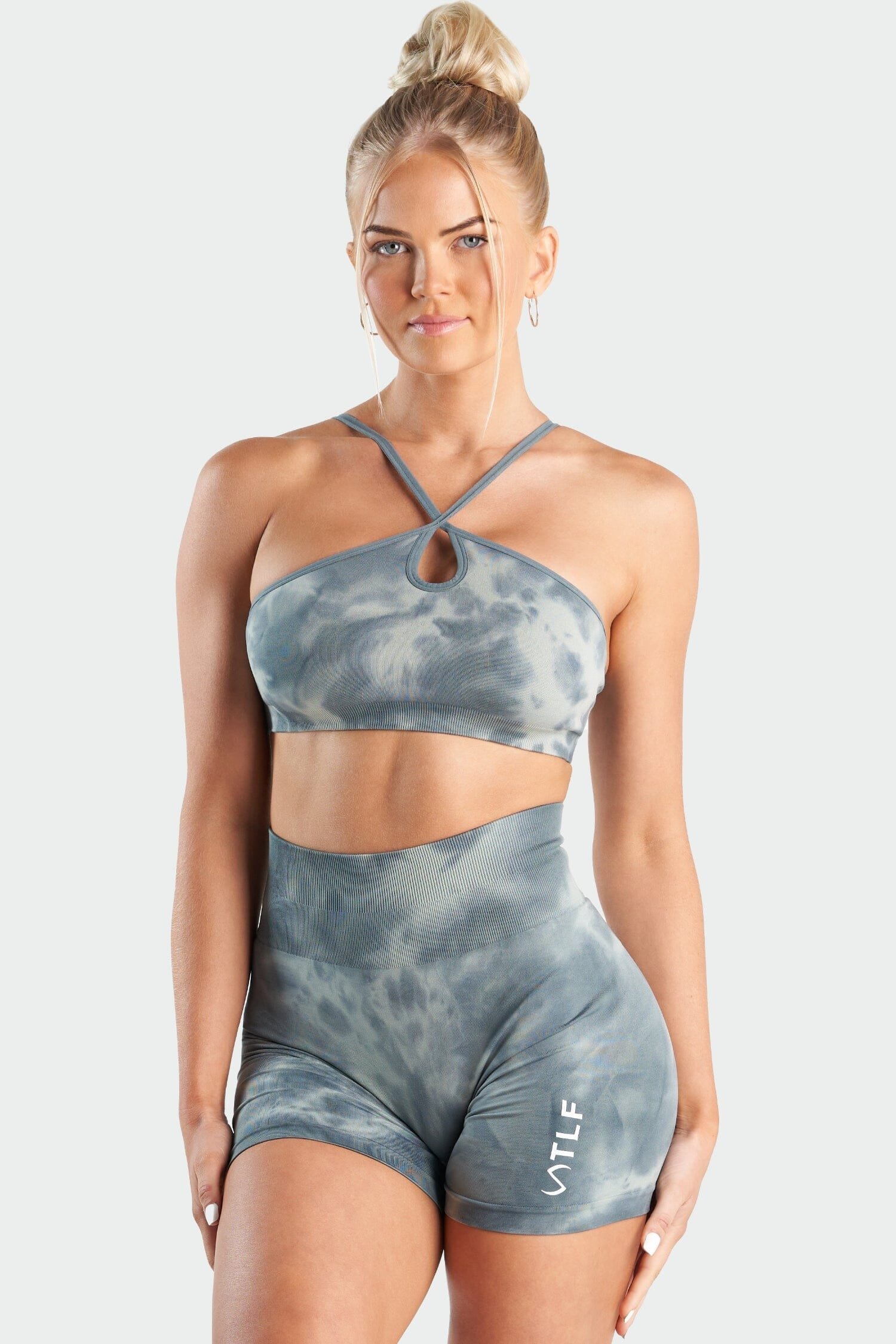 Image of Cosmic Seamless Keyhole Sports Bra