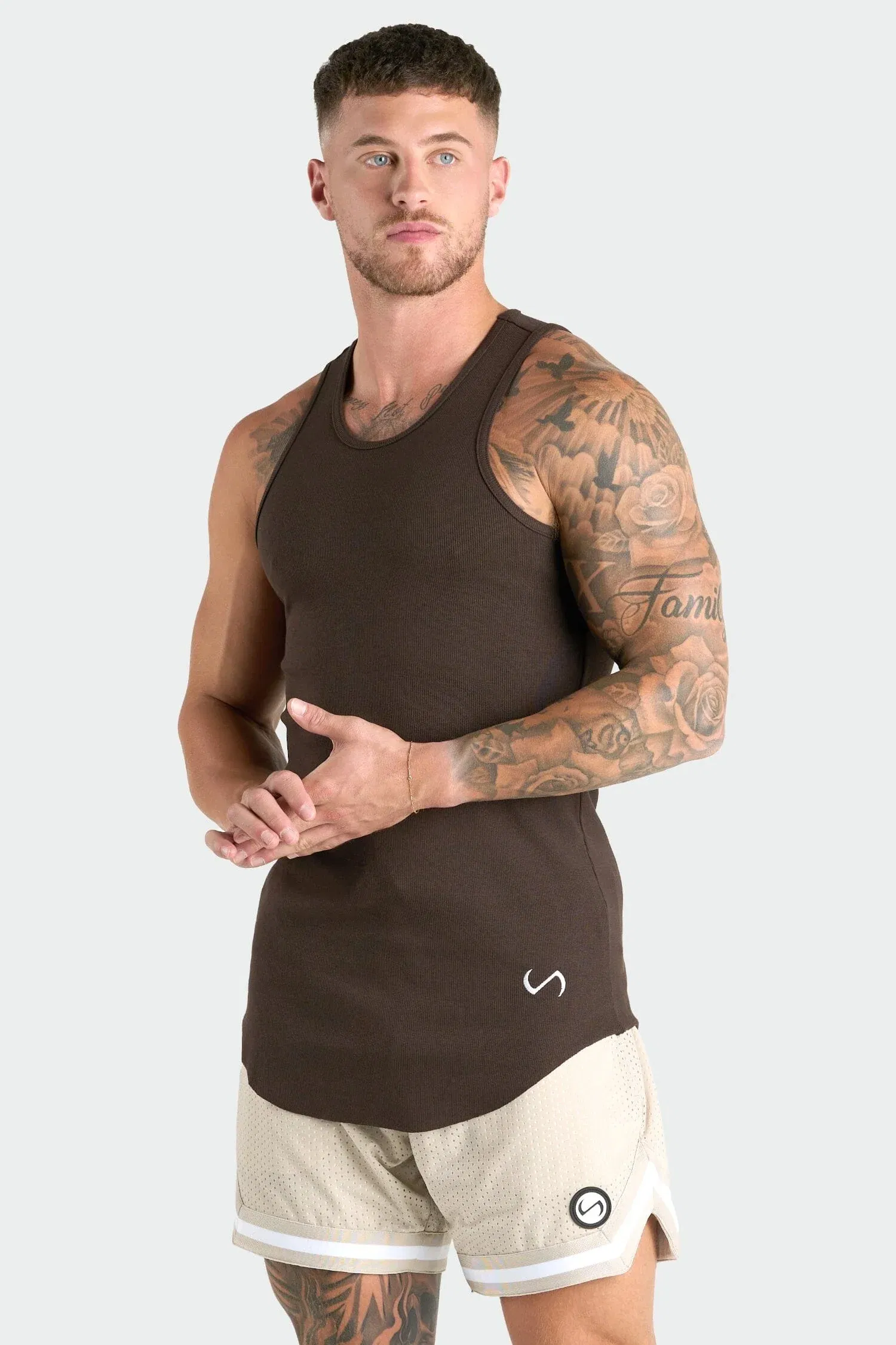 Image of Icon Ribbed Relaxed Fit Tank