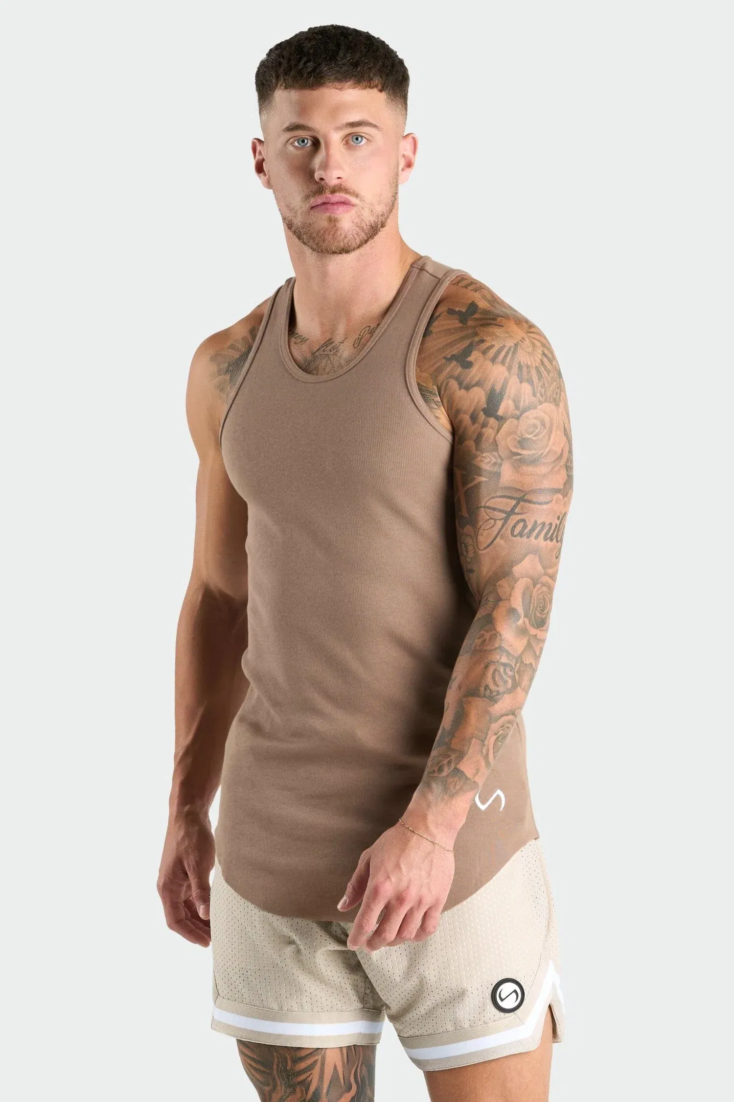 Image of Icon Ribbed Relaxed Fit Tank