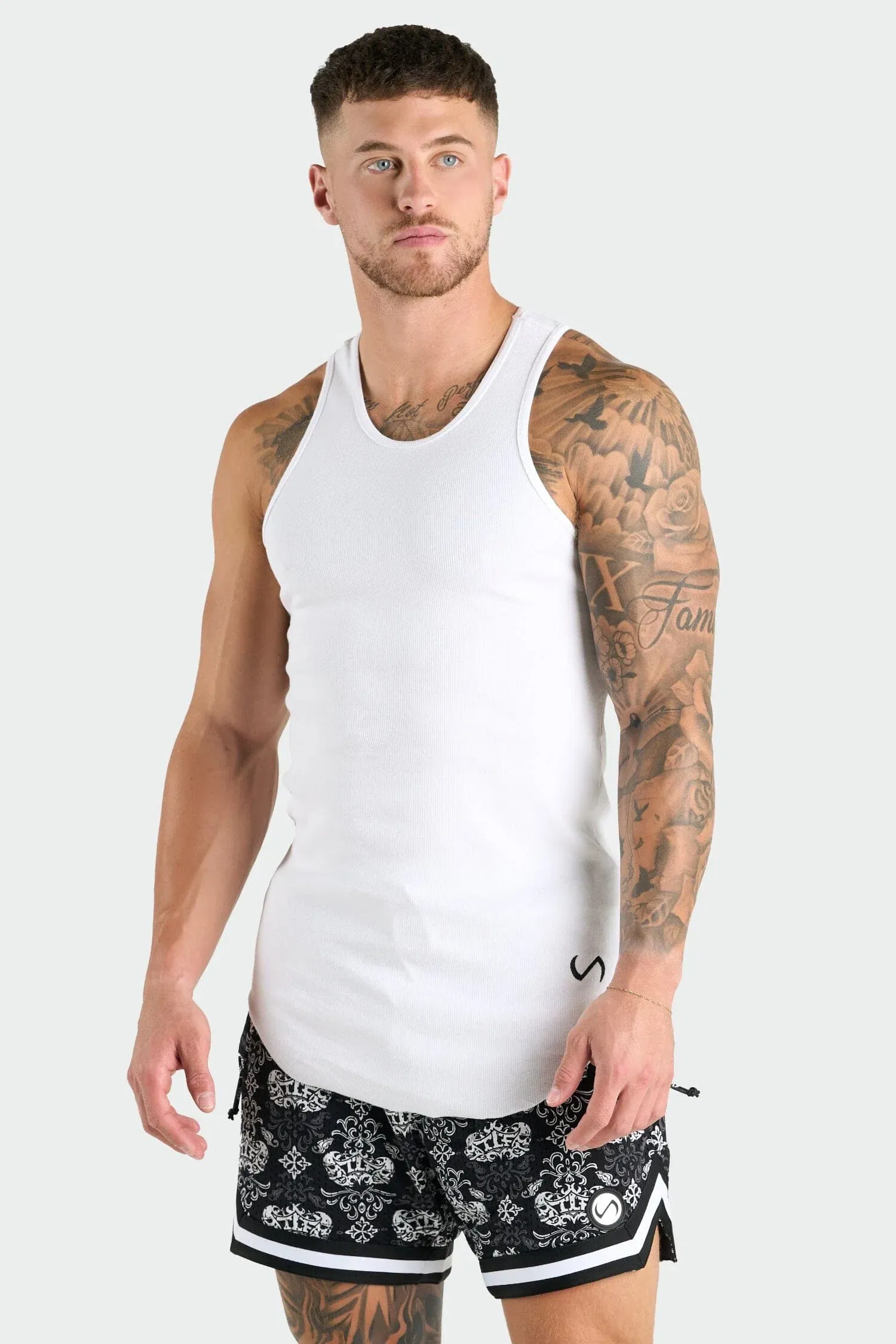 Image of Icon Ribbed Relaxed Fit Tank