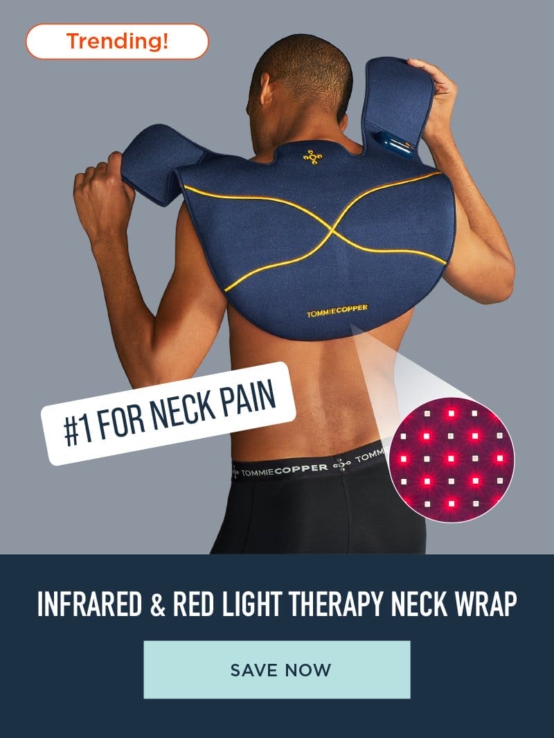 INFRARED & RED LIGHT THERAPY NECK WRAP SAVE NOW