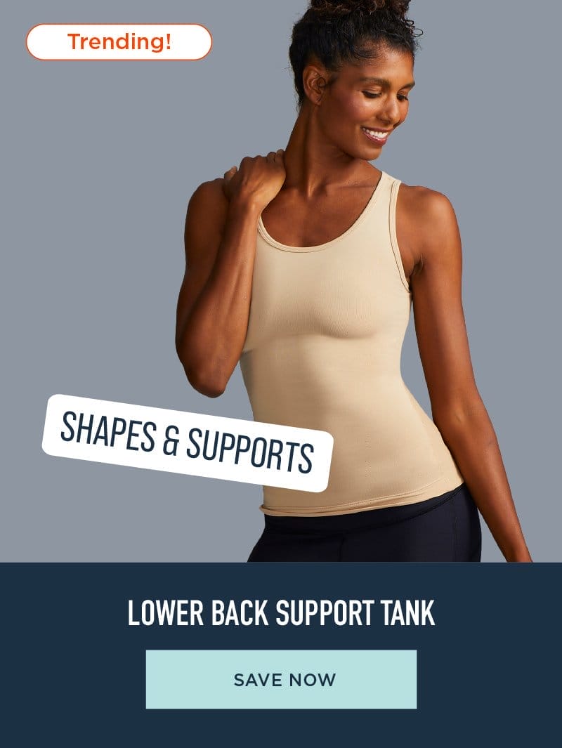 LOWER BACK SUPPORT TANK SAVE NOW