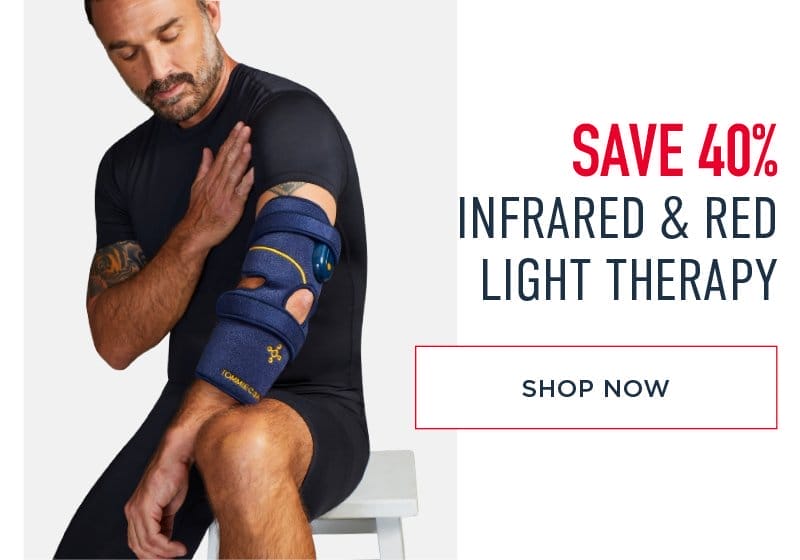 SAVE 40% INFRARED & RED LIGHT THERAPY SHOP NOW