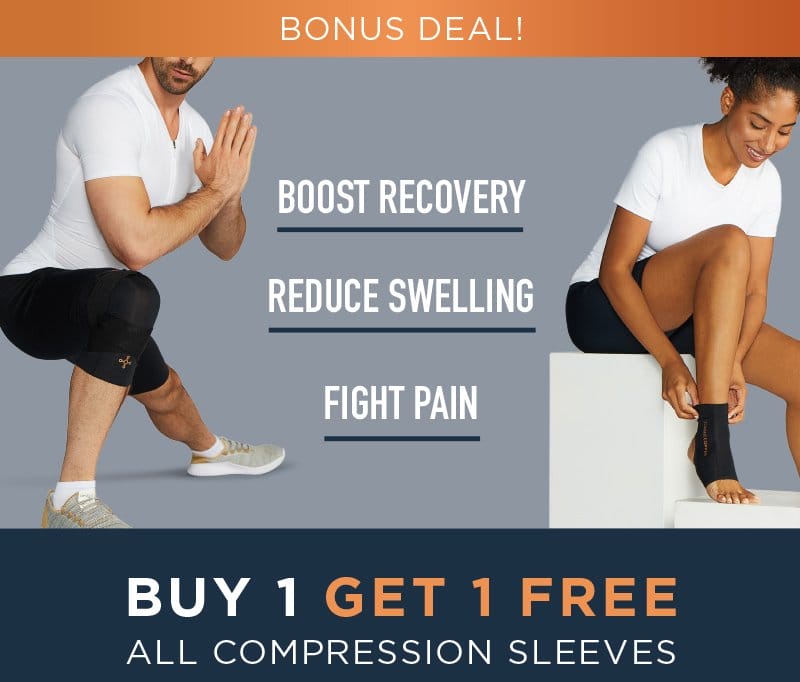 BONUS DEAL! BUY 1 GET 1 FREE ALL COMPRESSION SLEEVES