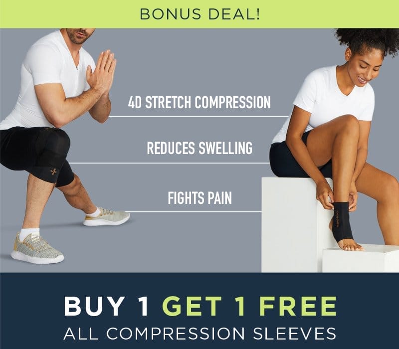 BONUS DEAL! BUY 1 GET 1 FREE ALL COMPRESSION SLEEVES