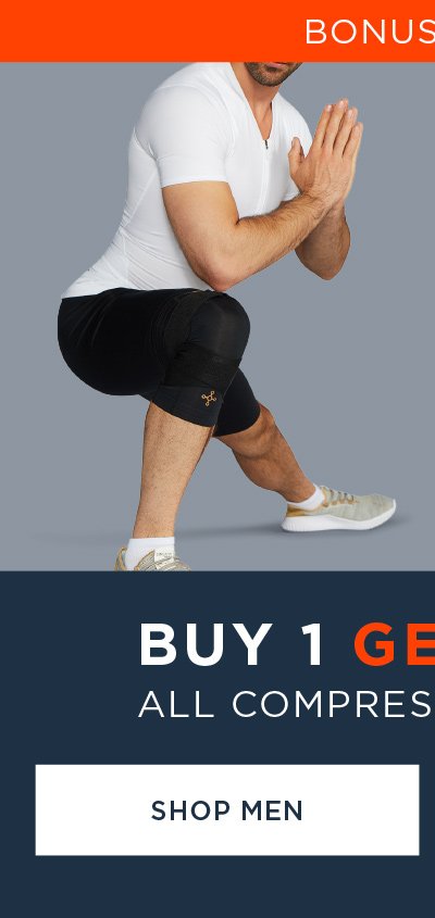 BONUS DEAL! BUY 1 GET 1 FREE ALL COMPRESSION SLEEVES SHOP MEN