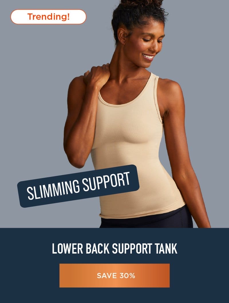 LOWER BACK SUPPORT TANK SAVE 30%