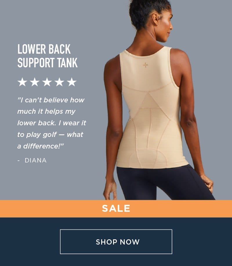 SALE LOWER BACK SUPPORT TANK SHOP NOW