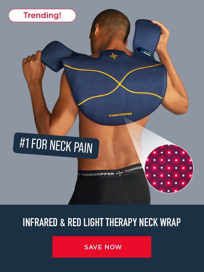 INFRARED & RED LIGHT THERAPY NECK WRAP SAVE NOW