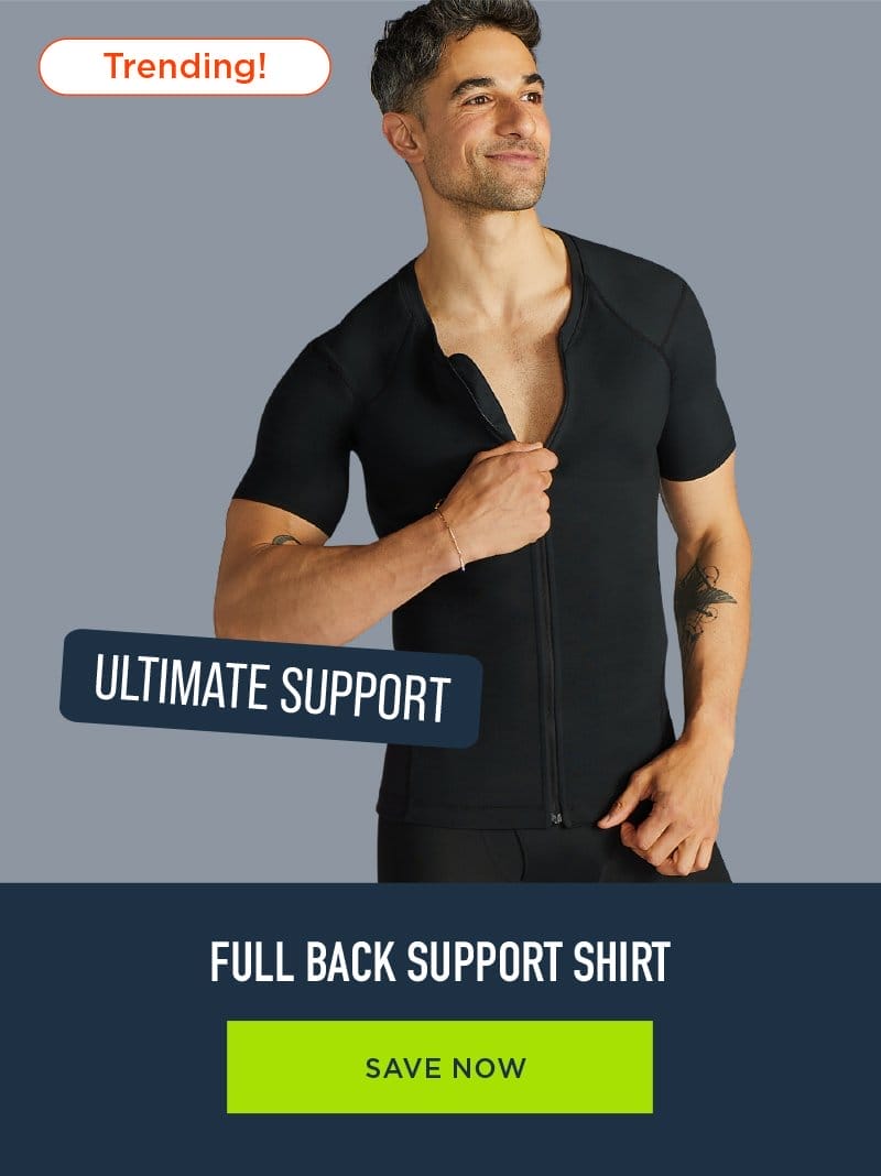 FULL BACK SUPPORT SHIRT SAVE NOW